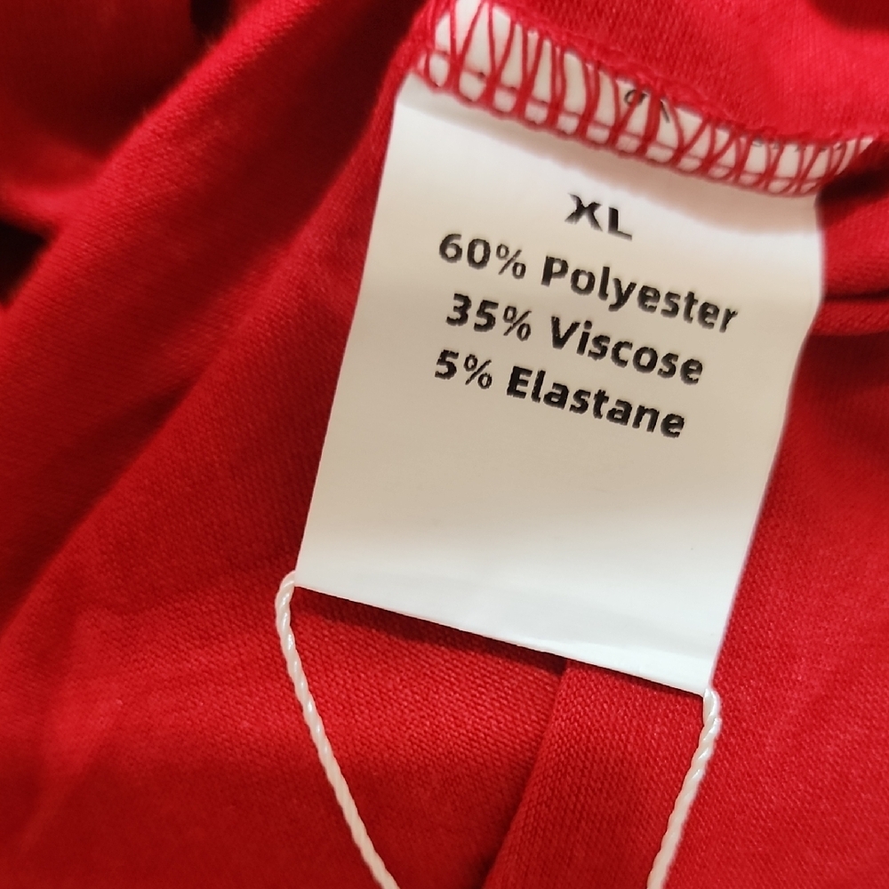 Red Women's Crop Top - Picture 6 of 7